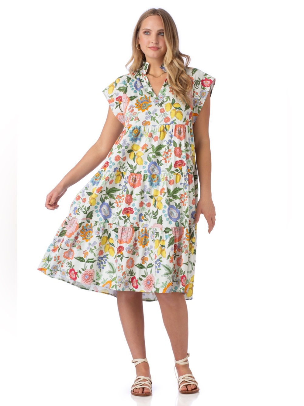 Crosby by Mollie Burch | Watts Dress | Lemon Verbena